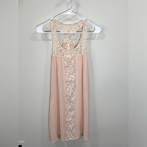 Gentle Fawn Racerback Lace Dress size Small‎
